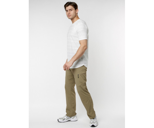 Мужская футболка однотонная белого цвета 221488Bl