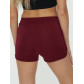 Спортивные шорты женские бордового цвета 3005Bo