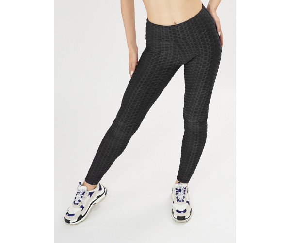 Леггинсы женские черного цвета 1165Ch