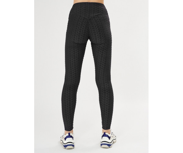 Леггинсы женские черного цвета 1165Ch