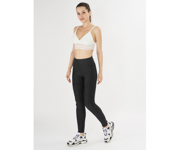 Леггинсы женские черного цвета 1165Ch