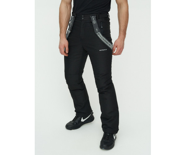 Брюки  горнолыжные черного цвета 2182Ch