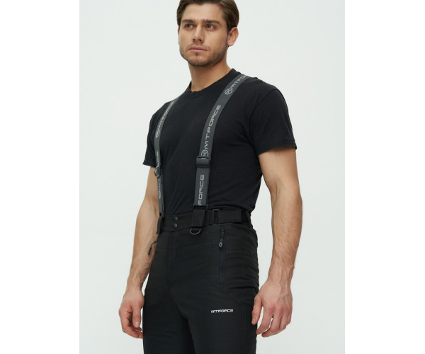 Брюки  горнолыжные черного цвета 2182Ch