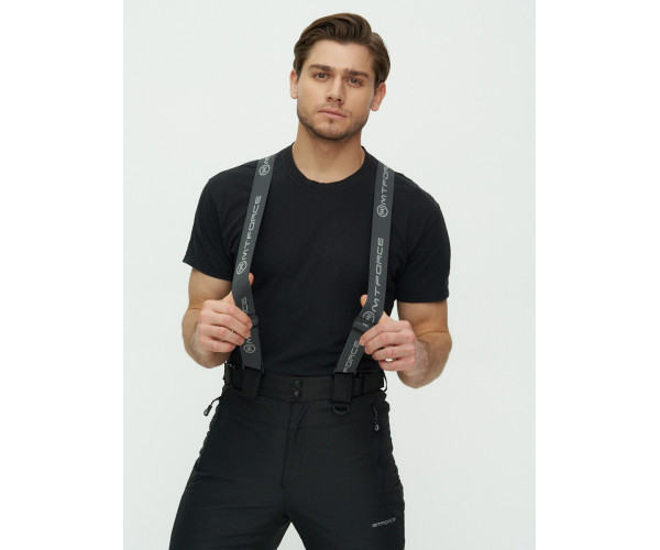 Брюки  горнолыжные черного цвета 2182Ch