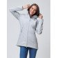 Ветровка  женская светло-серого цвета 2037SS