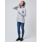 Ветровка  женская светло-серого цвета 2037SS