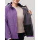 Ветровка  bigsize фиолетового цвета 2034-1F
