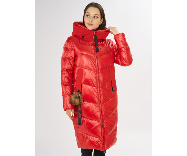 Куртка зимняя красного цвета 72169Kr