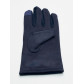 Классические перчатки зимние мужские темно-синего цвета 603TS