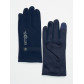 Классические перчатки зимние мужские темно-синего цвета 603TS