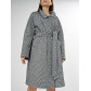 Пальто демисезонное серого цвета 42115Sr