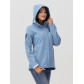 Ветровка  женская голубого цвета 2034Gl