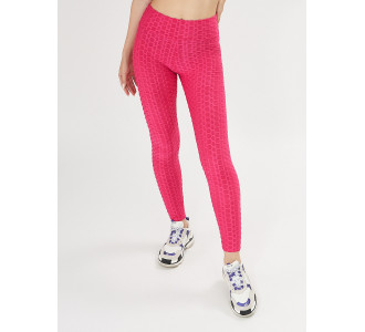 Леггинсы женские малинового цвета 1165M