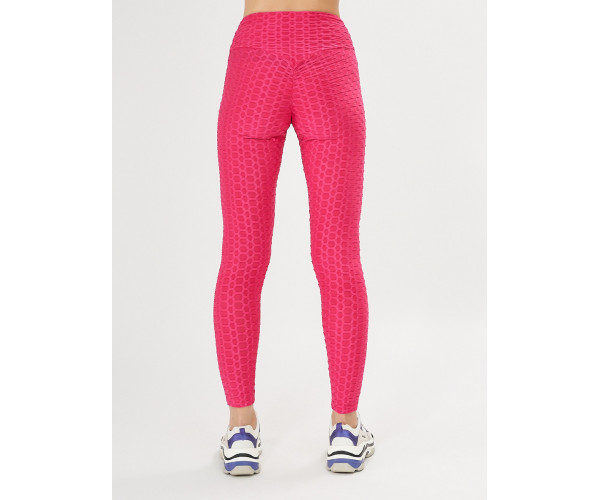Леггинсы женские малинового цвета 1165M
