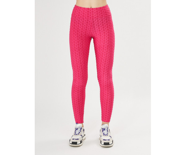 Леггинсы женские малинового цвета 1165M