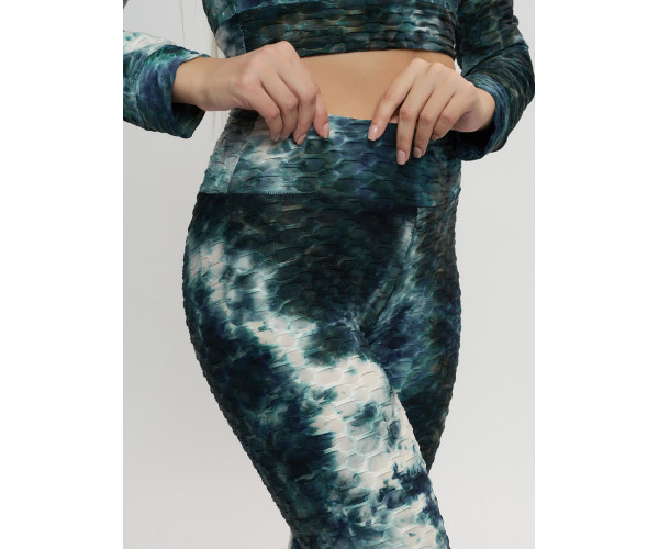 Костюм для фитнеса женский хаки цвета 2007Kh