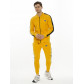 Трикотажный спортивный костюм горчичного цвета 9152G