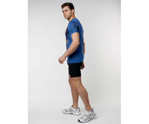 Подростковая футболка синего цвета 220036S