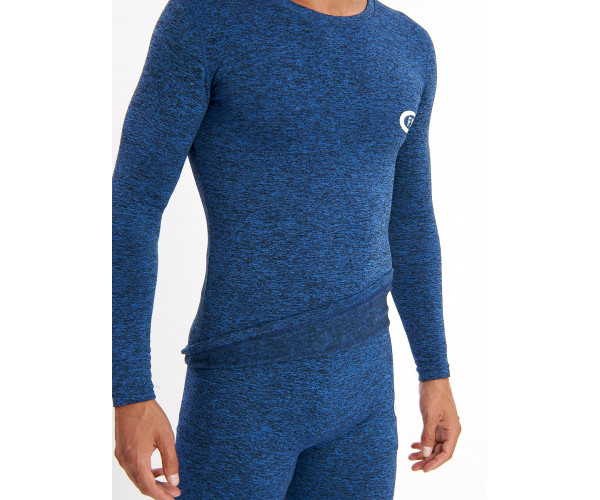 Термобелье мужское синего цвета 2201S
