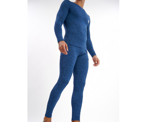 Термобелье мужское синего цвета 2201S