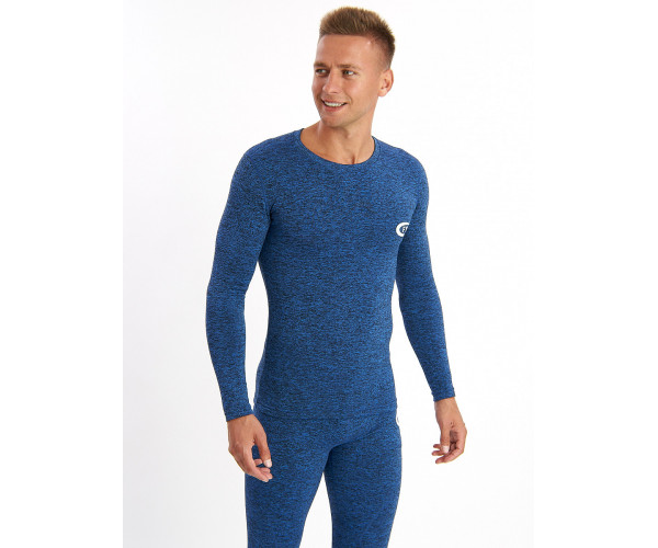 Термобелье мужское синего цвета 2201S