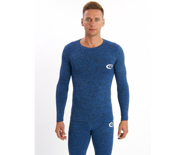 Термобелье мужское синего цвета 2201S