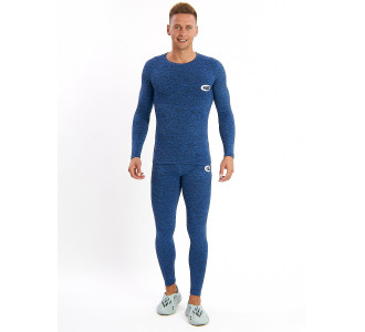 Термобелье мужское синего цвета 2201S