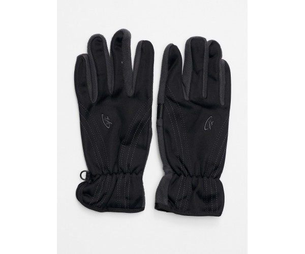 Перчатка спортивная женская черного цвета 620Ch