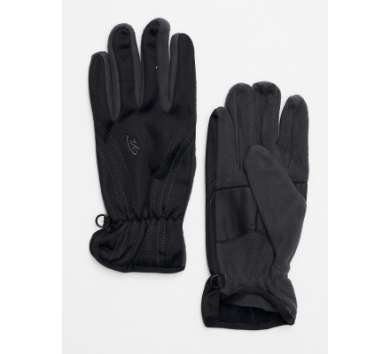 Перчатка спортивная женская черного цвета 620Ch