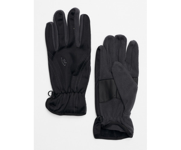 Перчатка спортивная женская черного цвета 620Ch