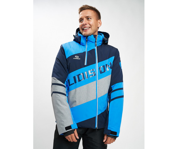 Горнолыжный костюм мужской синего цвета 077022S