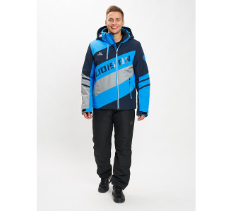 Горнолыжный костюм мужской синего цвета 077022S