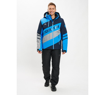Горнолыжный костюм мужской синего цвета 077022S