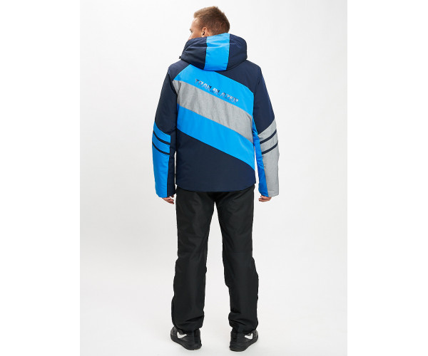 Горнолыжный костюм мужской синего цвета 077022S