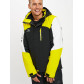 Горнолыжная куртка мужская желтого цвета 77018J
