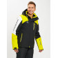 Горнолыжная куртка мужская желтого цвета 77018J