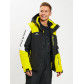 Горнолыжная куртка мужская желтого цвета 77018J