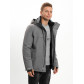 Горнолыжная куртка мужская  серого цвета 2088Sr