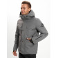 Горнолыжная куртка мужская  серого цвета 2088Sr
