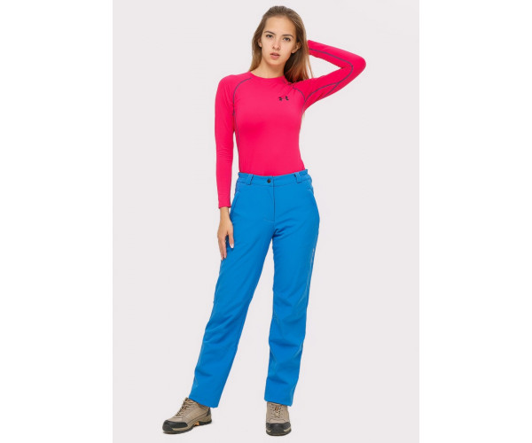 Женские осенние весенние виндстопер большого размера синего цвета 1852-1S