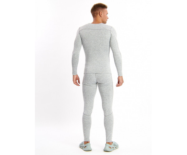 Термобелье мужское светло-серого цвета 2207SS