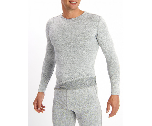 Термобелье мужское светло-серого цвета 2207SS