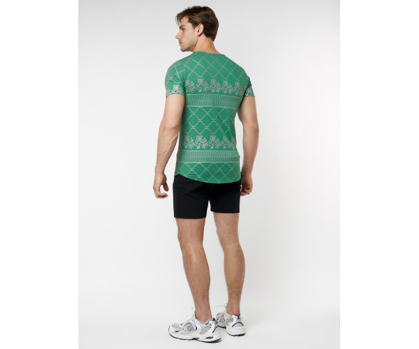 Подростковая футболка зеленого цвета 220072Z