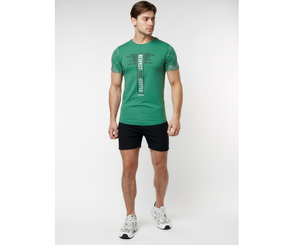 Подростковая футболка зеленого цвета 220072Z