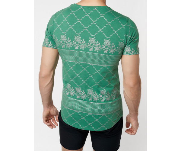 Подростковая футболка зеленого цвета 220072Z