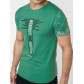 Подростковая футболка зеленого цвета 220072Z
