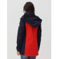 Ветровка  женская красного цвета 2030Kr