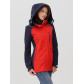 Ветровка  женская красного цвета 2030Kr