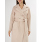 Пальто демисезонное бежевого цвета 41712B
