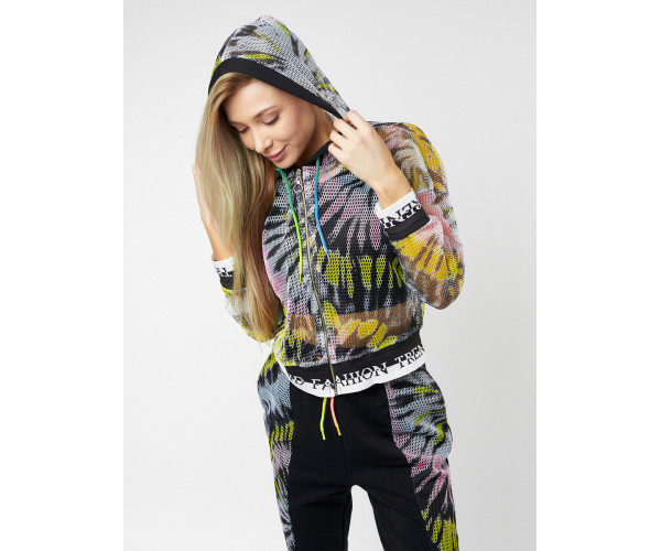 Спортивный костюм черного цвета 22103Ch